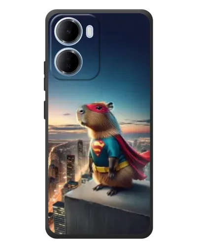 Чохол для Xiaomi Redmi 15a з картинкою «Капі-мен супергерой»