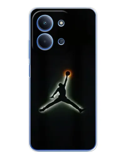 Чохол для Xiaomi Redmi 15C 5g з картинкою «Jordan Gradient Logo»