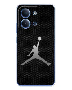 Чохол для Xiaomi Redmi 15C 5g з картинкою «Jordan Dark Carbon»