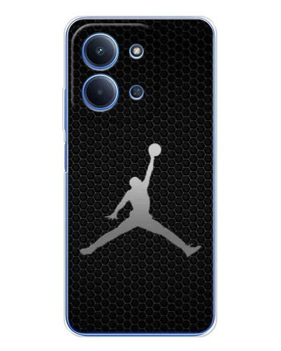 Чохол для Xiaomi Redmi 15C 5g з картинкою «Jordan Dark Carbon»
