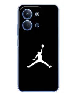 Чохол для Xiaomi Redmi 15C 5g з картинкою «Jordan Silhouette»
