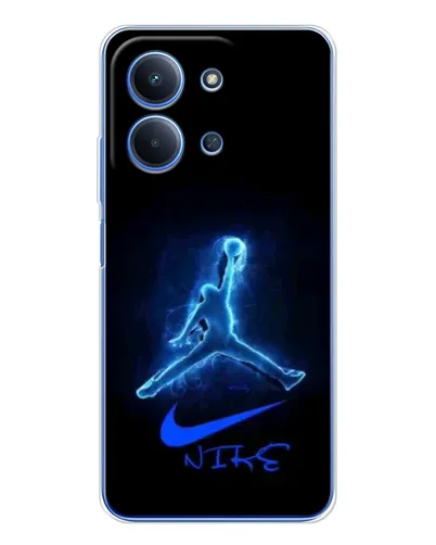 Чохол для Xiaomi Redmi 15C 5g з картинкою «Jordan Neon Blue»