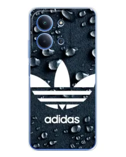 Чохол для Xiaomi Redmi 15C 5g з картинкою «Adidas Trefoil Blue»