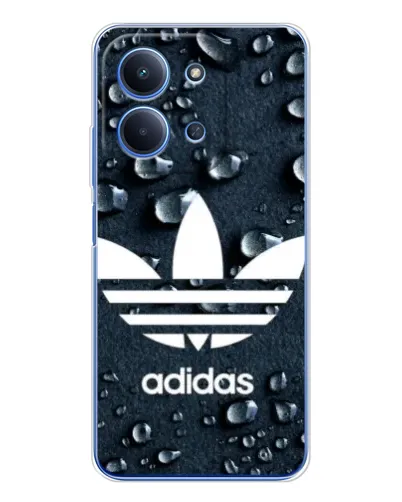 Чохол для Xiaomi Redmi 15C 5g з картинкою «Adidas Trefoil Blue»