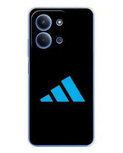 Чохол для Xiaomi Redmi 15C 5g з картинкою «Adidas Cyan Logo»