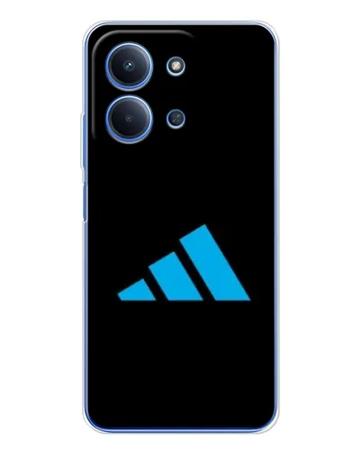 Чохол для Xiaomi Redmi 15C 5g з картинкою «Adidas Cyan Logo»