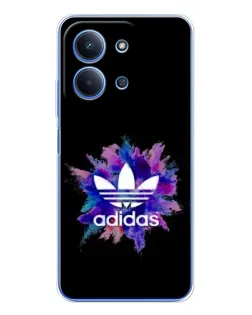Чохол для Xiaomi Redmi 15C 5g з картинкою «Вибух фарб Adidas»
