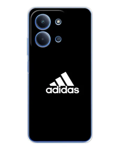 Чохол для Xiaomi Redmi 15C 5g з картинкою «Чорна класика Adidas»