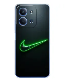 Чохол для Xiaomi Redmi 15C 5g з картинкою «Неоновий контур Nike» Чохол для Xiaomi Redmi 15C 5g з картинкою «Неоновий контур Nike»