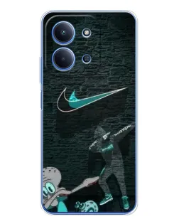Чехол для Xiaomi Redmi 15C 5g с картинкой «Спортивный арт Nike»