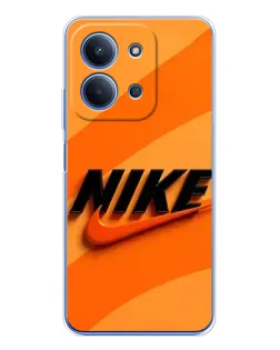 Чехол для Xiaomi Redmi 15C 5g с картинкой «Оранжевый драйв Nike»