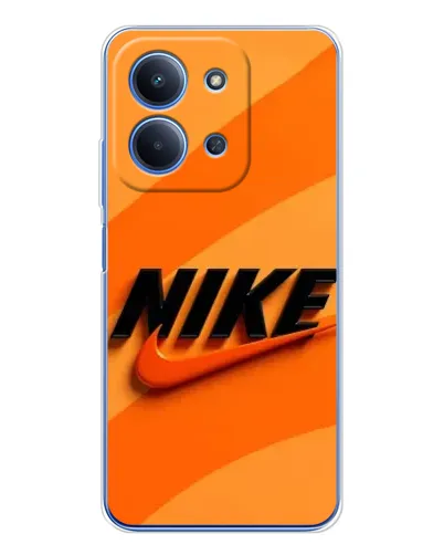 Чехол для Xiaomi Redmi 15C 5g с картинкой «Оранжевый драйв Nike»