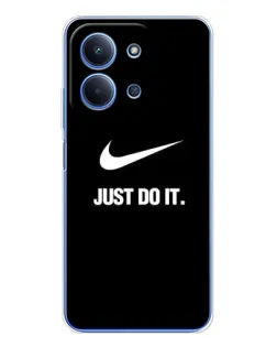 Чехол для Xiaomi Redmi 15C 5g с картинкой «Классический принт Nike»