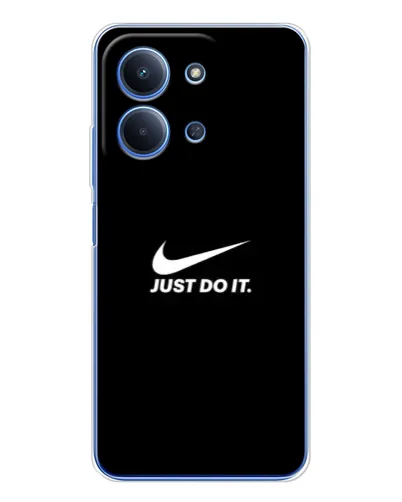 Чехол для Xiaomi Redmi 15C 5g с картинкой «Минимализм от Nike»