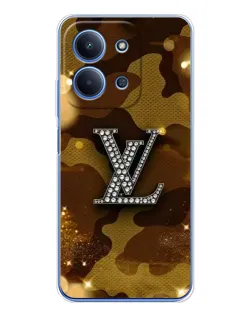 Чохол для Xiaomi Redmi 15C 5g з картинкою «Камуфляжний Louis Vuitton»