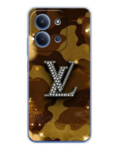 Чохол для Xiaomi Redmi 15C 5g з картинкою «Камуфляжний Louis Vuitton»