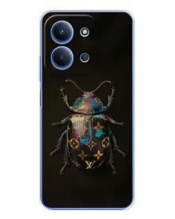 Чохол для Xiaomi Redmi 15C 5g з картинкою «LV — мармуровий принт»