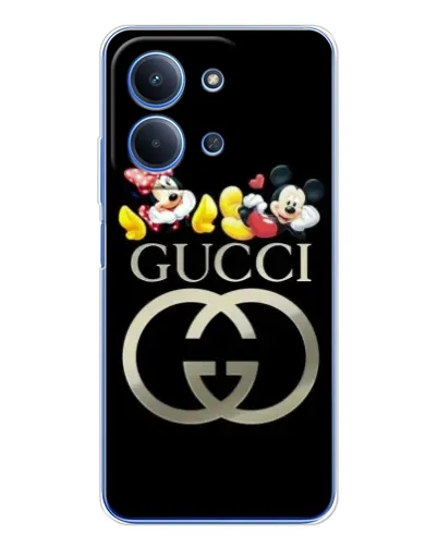 Чехол для Xiaomi Redmi 15C 5g с картинкой «Gucci — герои Disney»