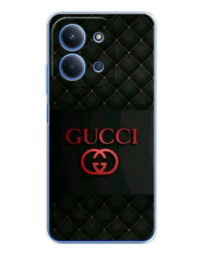 Чехол для Xiaomi Redmi 15C 5g с картинкой «Gucci — стеганый черный»