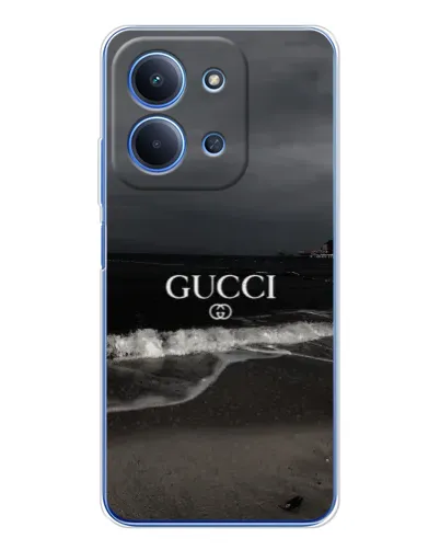 Чехол для Xiaomi Redmi 15C 5g с картинкой «Gucci — морской прибой»