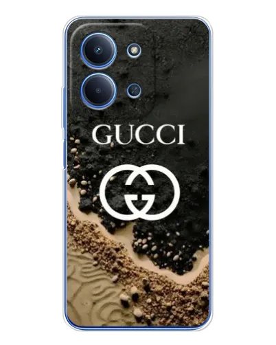 Чехол для Xiaomi Redmi 15C 5g с картинкой «Gucci — песчаные дюны»