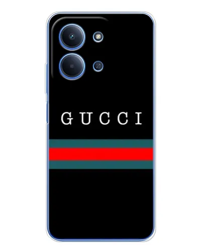 Чехол для Xiaomi Redmi 15C 5g с картинкой «Gucci — красный пояс»