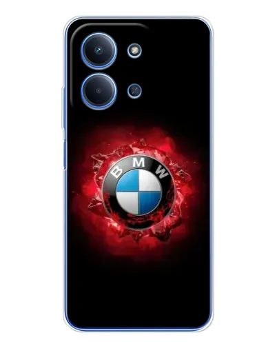 Чехол для Xiaomi Redmi 15C 5g с картинкой «Логотип BMW — вспышка»