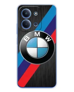 Чехол для Xiaomi Redmi 15C 5g с картинкой «BMW M-stripes стиль»