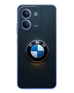Чехол для Xiaomi Redmi 15C 5g с картинкой «Логотип BMW — минимализм»