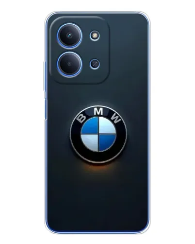Чехол для Xiaomi Redmi 15C 5g с картинкой «Логотип BMW — минимализм»