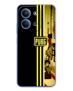 Чохол для Xiaomi Redmi 15C 5g з картинкою «PUBG — камуфляжний шолом»