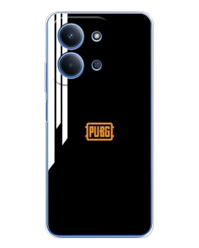 Чохол для Xiaomi Redmi 15C 5g з картинкою «PUBG — вертикальні лінії»