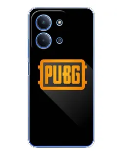Чохол для Xiaomi Redmi 15C 5g з картинкою «PUBG — рамка лого»