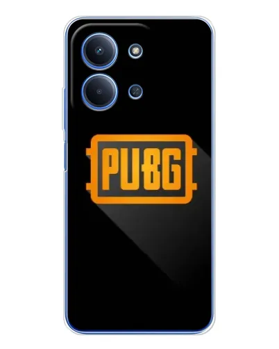 Чохол для Xiaomi Redmi 15C 5g з картинкою «PUBG — рамка лого»