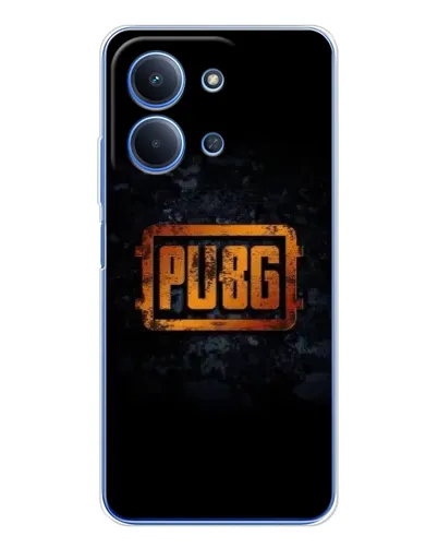 Чохол для Xiaomi Redmi 15C 5g з картинкою «PUBG — золотий логотип»