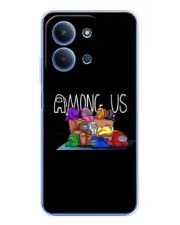 Чохол для Xiaomi Redmi 15C 5g з картинкою «Логотип Among Us» Чохол для Xiaomi Redmi 15C 5g з картинкою «Логотип Among Us»