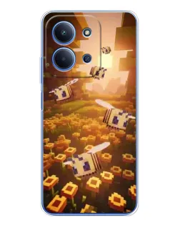 Чехол для Xiaomi Redmi 15C 5g с картинкой «Поле подсолнухов»