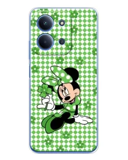 Чохол для Xiaomi Redmi 15C 5g з картинкою «Mickey в клітинку»