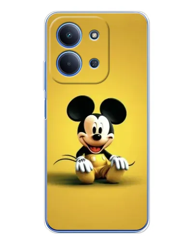 Чохол для Xiaomi Redmi 15C 5g з картинкою «Міккі на жовтому»