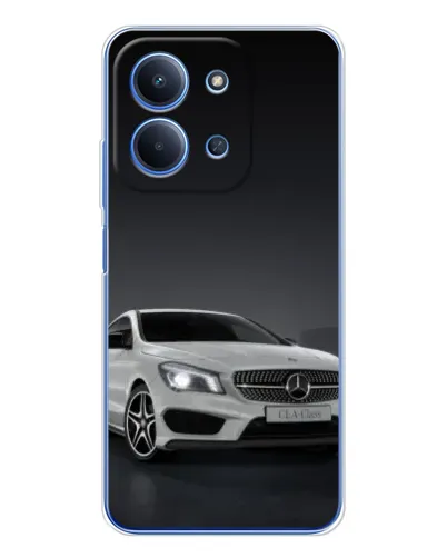 Чохол для Xiaomi Redmi 15C 5g з картинкою «Mercedes AMG GT Silver»