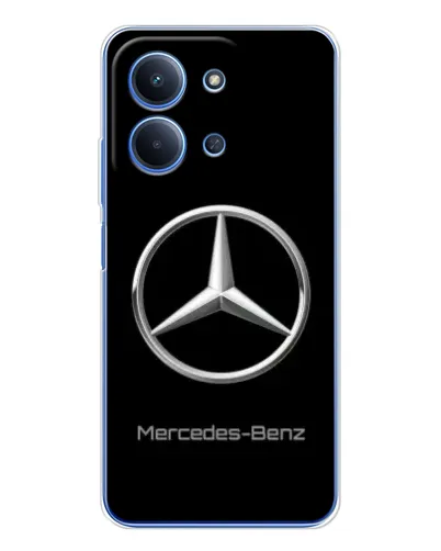 Чохол для Xiaomi Redmi 15C 5g з картинкою «Mercedes Silver Logo»
