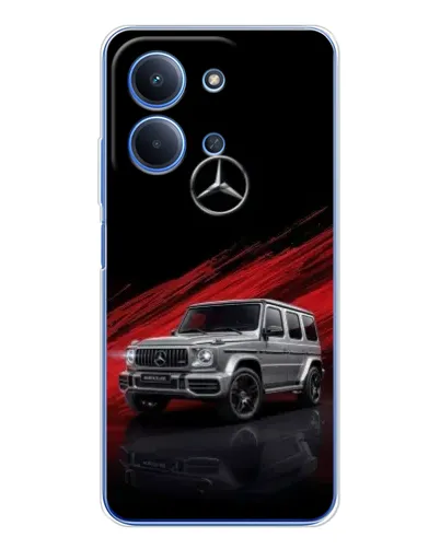 Чохол для Xiaomi Redmi 15C 5g з картинкою «Mercedes G-Class червоний»