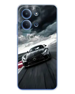 Чохол для Xiaomi Redmi 15C 5g з картинкою «Гоночний Mercedes AMG»