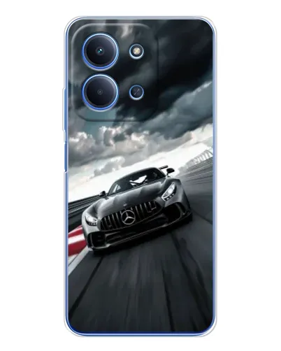 Чохол для Xiaomi Redmi 15C 5g з картинкою «Гоночний Mercedes AMG»