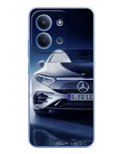 Чохол для Xiaomi Redmi 15C 5g з картинкою «Mercedes EQ — майбутнє»