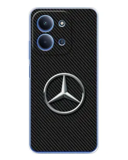 Чохол для Xiaomi Redmi 15C 5g з картинкою «Карбоновий Mercedes стиль»