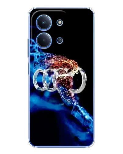 Чохол для Xiaomi Redmi 15C 5g з картинкою «Енергія лого Audi»
