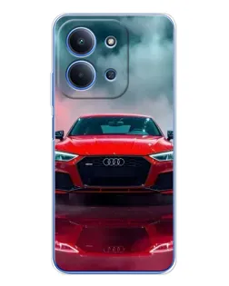 Чохол для Xiaomi Redmi 15C 5g з картинкою «Audi RS — червоний стиль»
