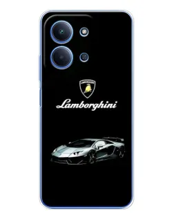 Чохол для Xiaomi Redmi 15C 5g з картинкою «Логотип Lamborghini класика»
