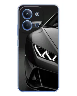 Чохол для Xiaomi Redmi 15C 5g з картинкою «Lamborghini фари деталізація»